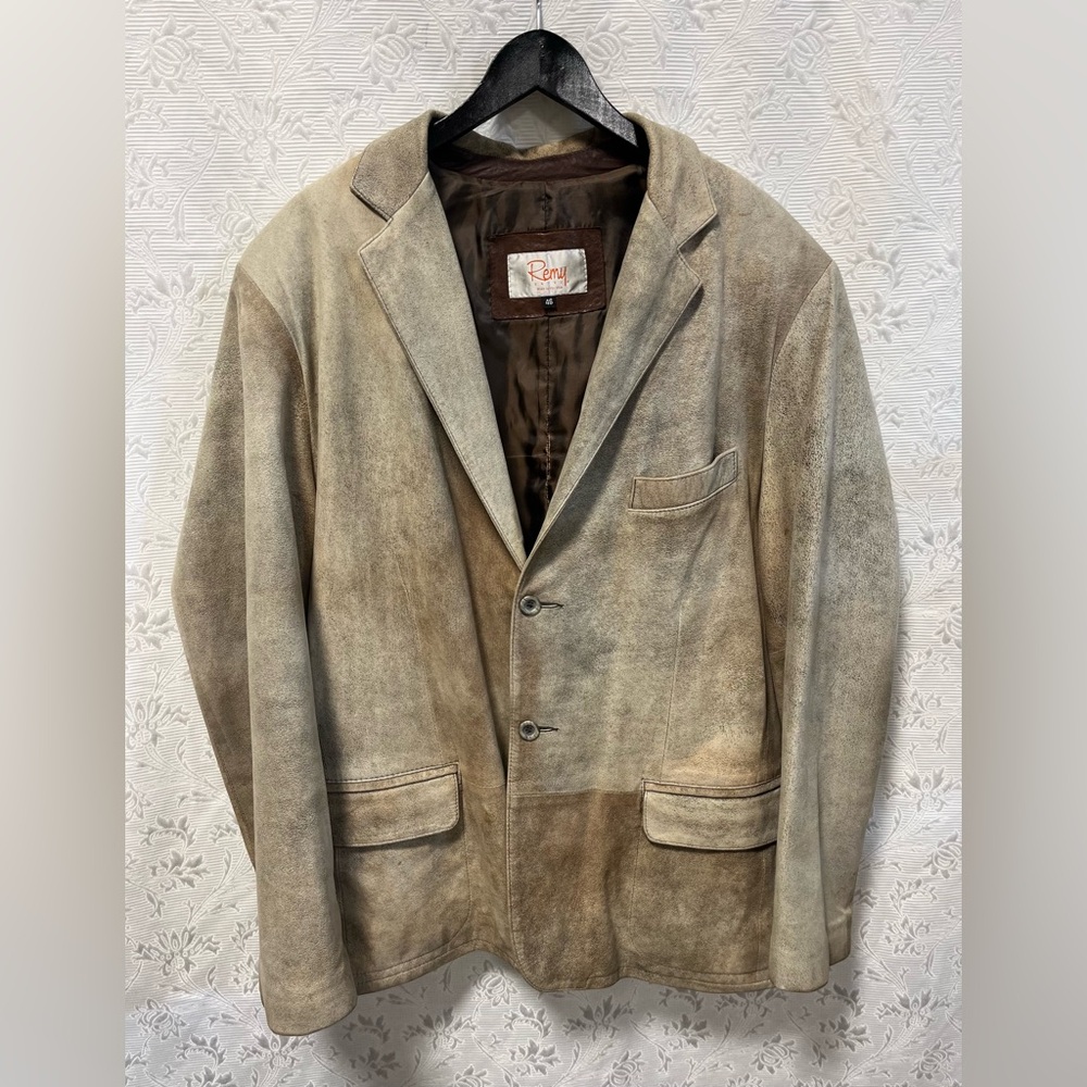 Vintage Remy Leather Jacket 46